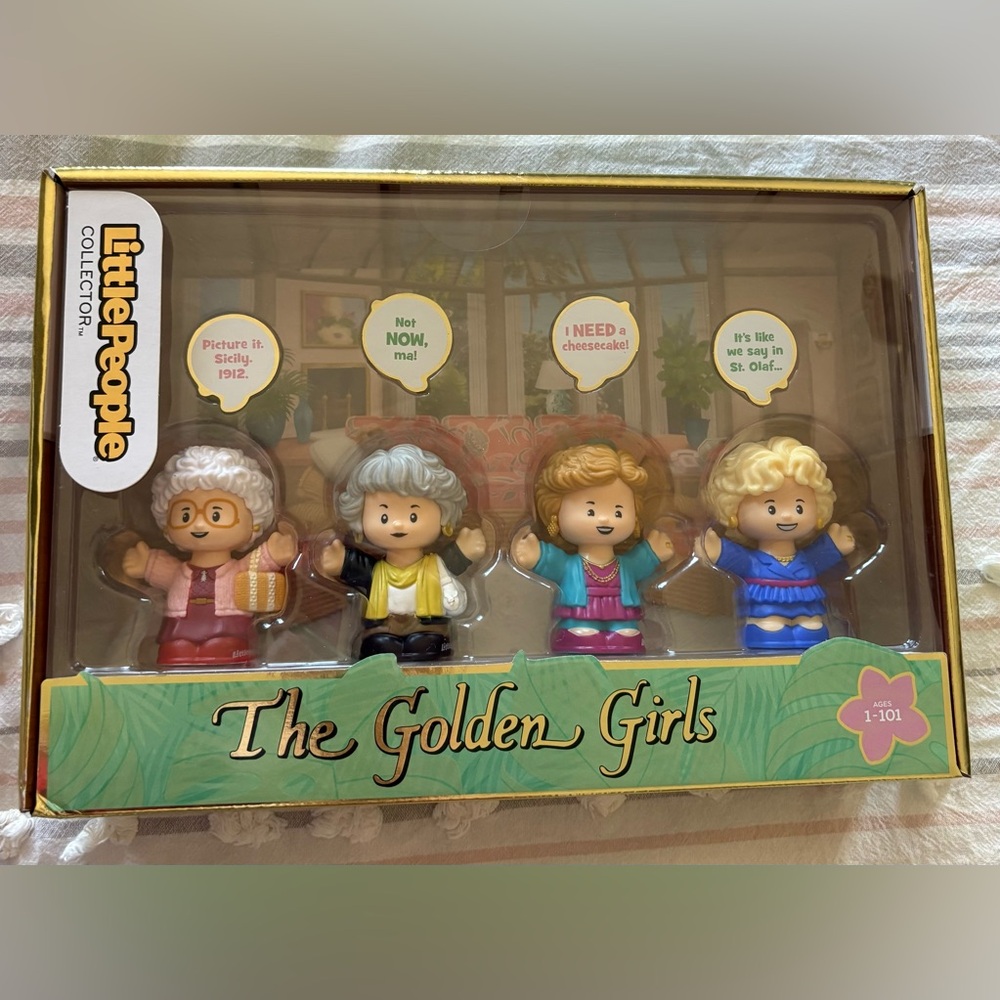 Little People Golden Girls Collector Set - Multicolor